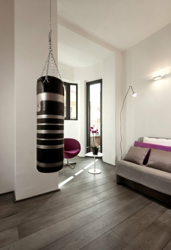 Fitness štúdio v apartmáne