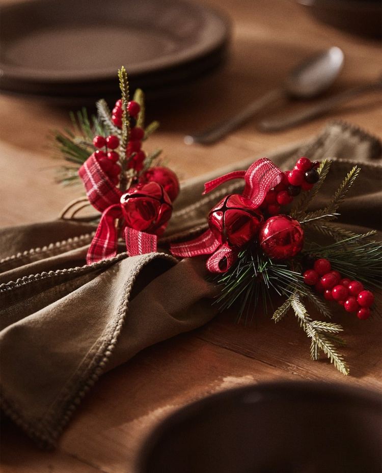 Vianočné nápady v štýle chaty v štýle chaty si urobte obrúsky sami