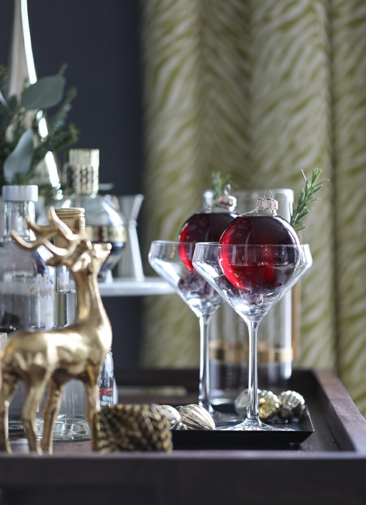 vodka vianočný koktail alkoholické vianočné gule