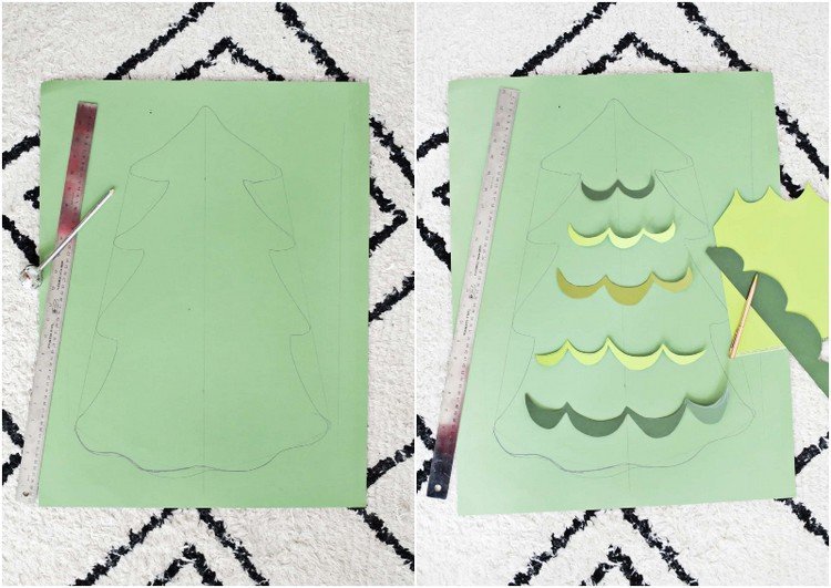 DIY vianočný stromček ako ozdoba do chladničky