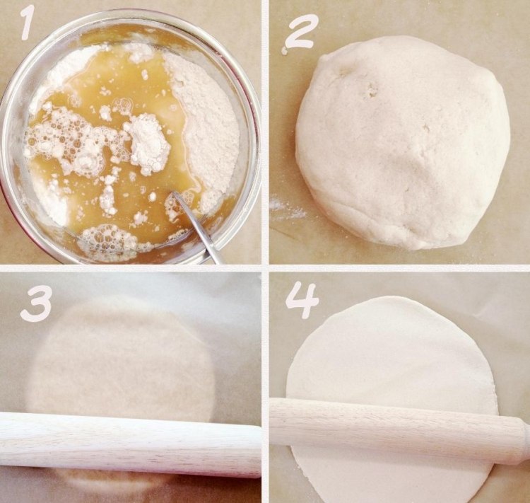 Ozdoby na vianočný stromček Tinker -deti-soľ-cesto-diy-cesto-mix-miesenie