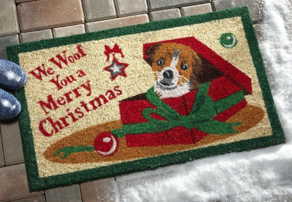 rohožka-sviatočné-vianočné-dekorácie-ozdobiť-vonku