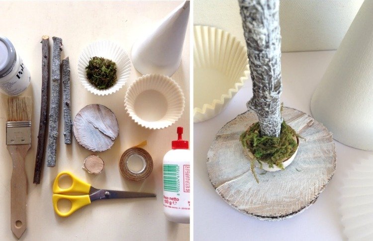 Vyrobte si na stôl vianočné ozdoby na kávu s filtrom