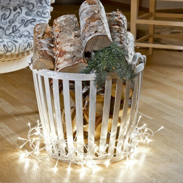 vyrobte si rýchle vianočné ozdoby sami Vyrobte si vianočné ozdoby sami pomocou svetiel s krbom