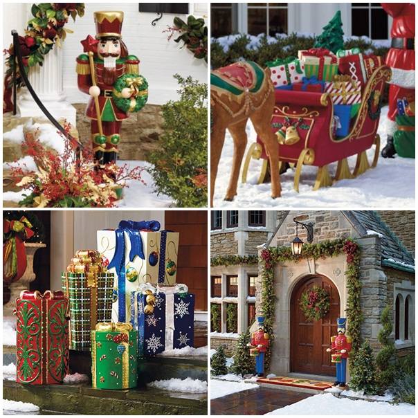 Vianočná dekorácia mimo záhradné figúrky Vianočná dekorácia mimo záhradné figúrky