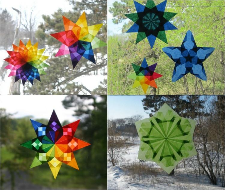 rôzne vzory a farebné kombinácie vianočné dekorácie-okenné hviezdy-drotár-rôzne-vzory-vyčarujte