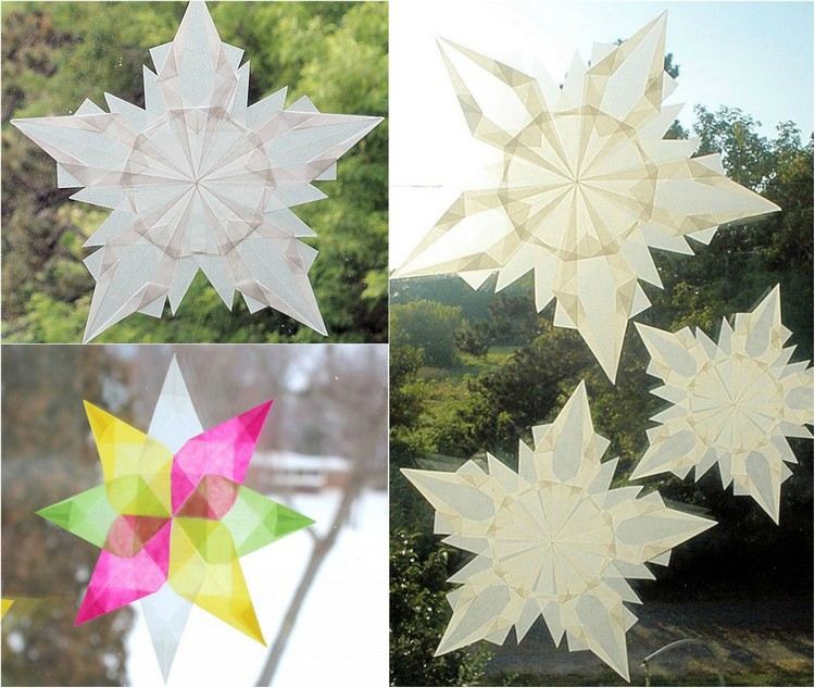 Hviezdy v bielej alebo v iných farbách vianočné dekorácie-okenné hviezdy-drotár-príklad-vzor-sklad