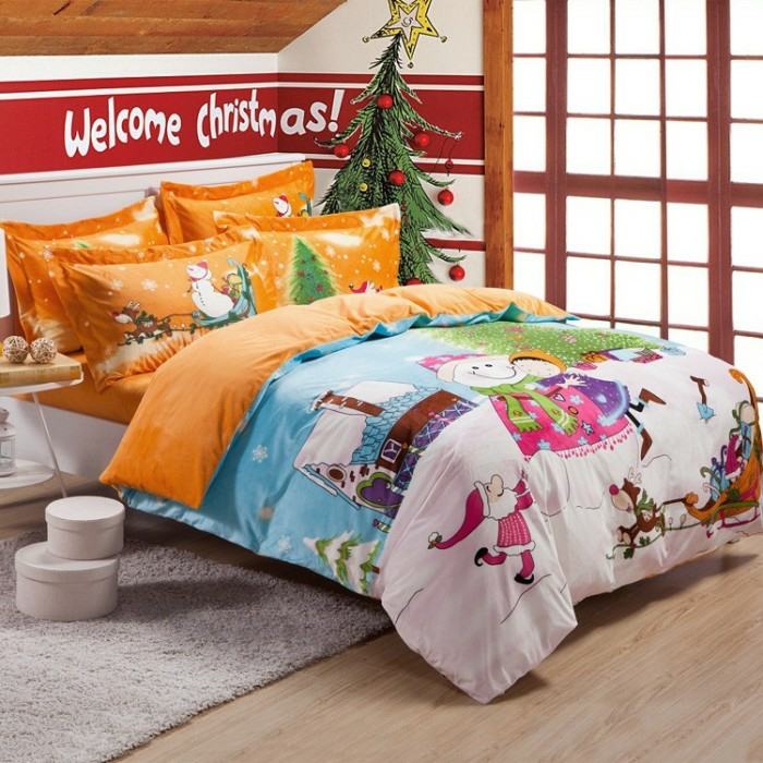 Samolepky na stenu na stenu s vtipnými vianočnými motívmi Vianočná dekorácia farebné obliečky na stenu polepy detskej izby