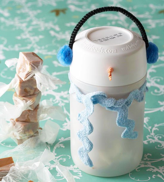 drotár vianočné ozdoby nápojový kontajner obrátiť snehuliaka zdobenie vianočných detí kontajner na nápoje transformujúci snehuliaka