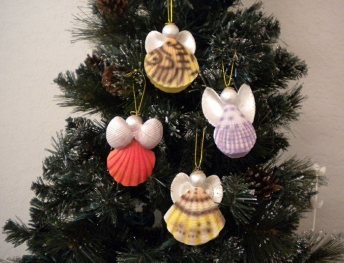 Drobotné vianočné dekorácie sami Tinker-anjel-von-z-lastúry