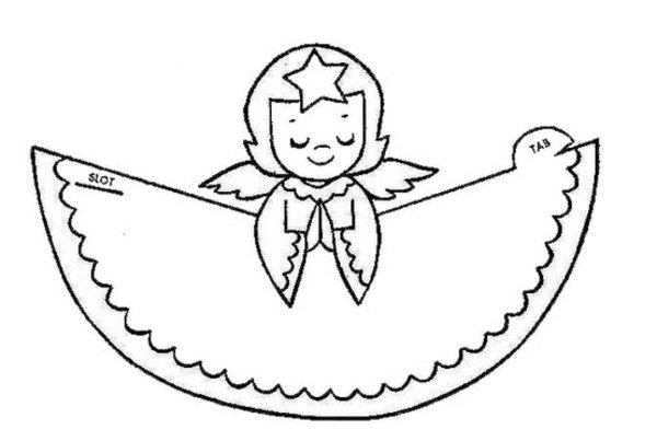 Papier-anjel-strih-farba