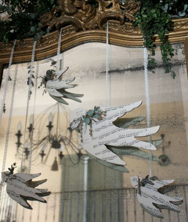 zrkadlo na vianočnú výzdobu