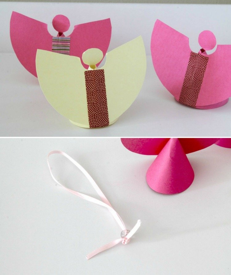 drotári vianoční anjeli deti pokyny urobte si sami vytlačte si šablónu