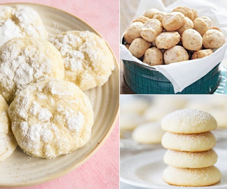 Upečte ľahké sušienky alebo guľky s vlašskými orechmi a smotanovým syrom