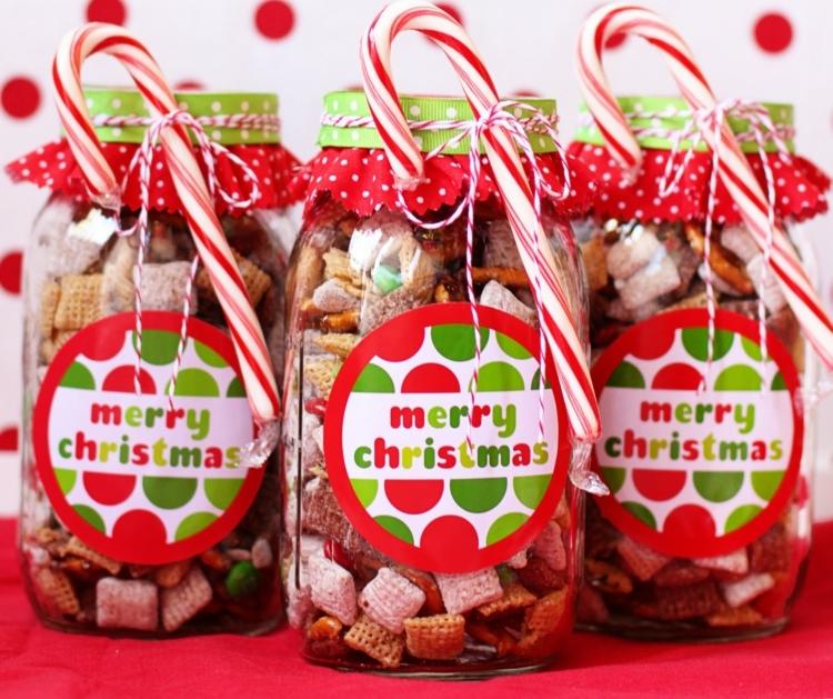 Ako vianočný darček si deti môžu vyrobiť téglik sladkostí vianočné darčeky pre mužov murár jar cookies cukrová trstina nápad diy