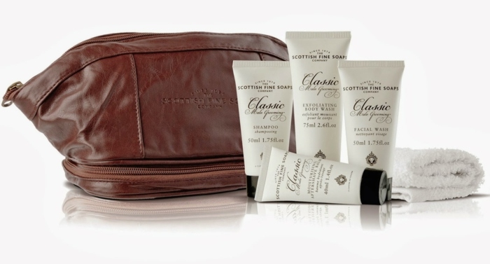 Starostlivosť o muža v elegantnej kozmetickej taštičke Taška na kozmetiku