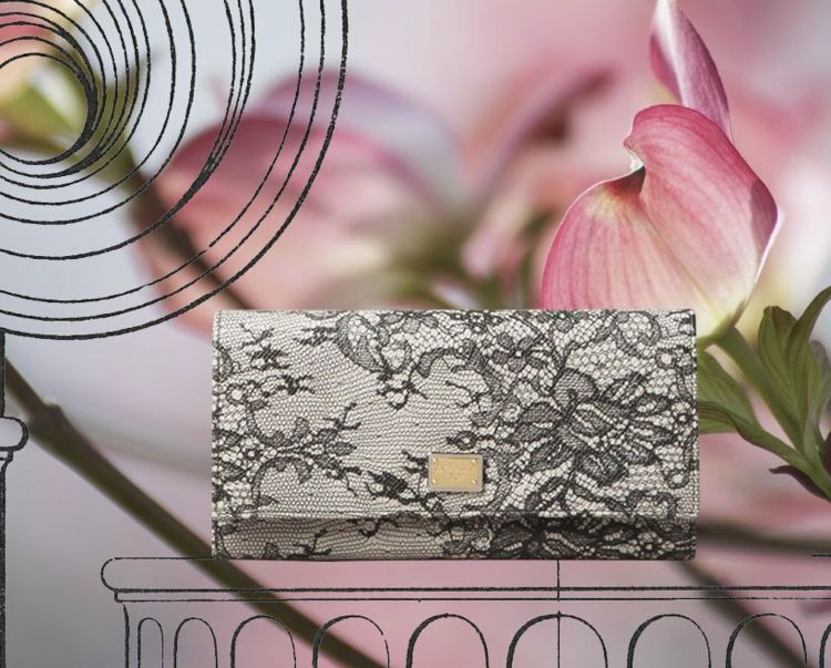 Vianočné darčeky matka čipka zdobená biela čierna