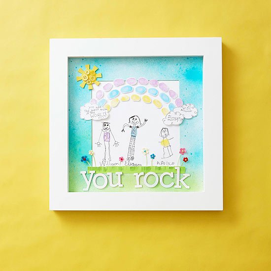 vianočné darčeky drotár s detským rámom na kreslenie koláží vianočné darčeky drotár deti koláž kresba