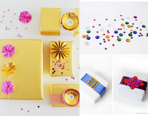 vianočné darčeky - nápady na dekoráciu baliaceho papiera a kamienkov vianočné darčeky baliaci papier kamienky nápady na dekoráciu