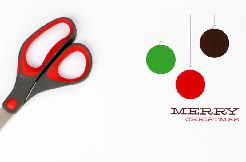 Vyrobte si vianočné pohľadnice - nájdite šablónu a vytlačte si ich alebo si ich vyrobte sami Vianočné pohľadnice-výroba-vianočné gule-maľovanie-návod