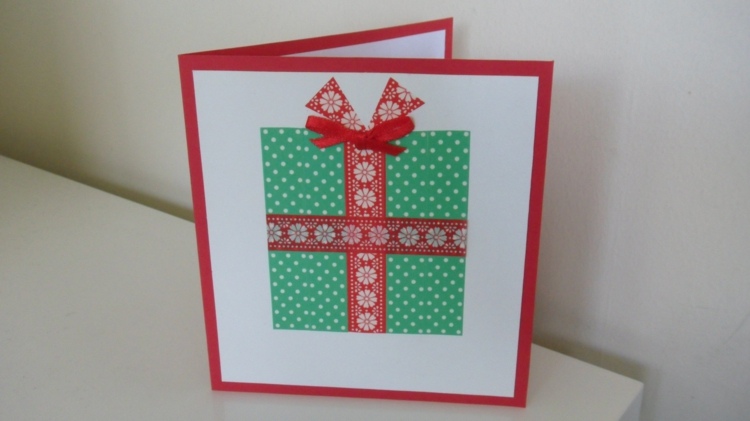 zimný motív darček deco páska Vianoce