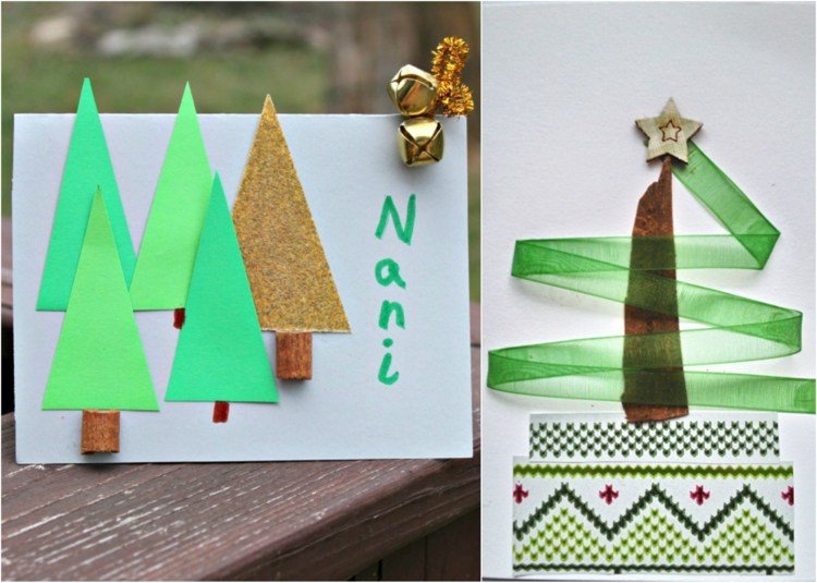 škoricové tyčinky papierové zvončeky drotári vianočné stromčeky