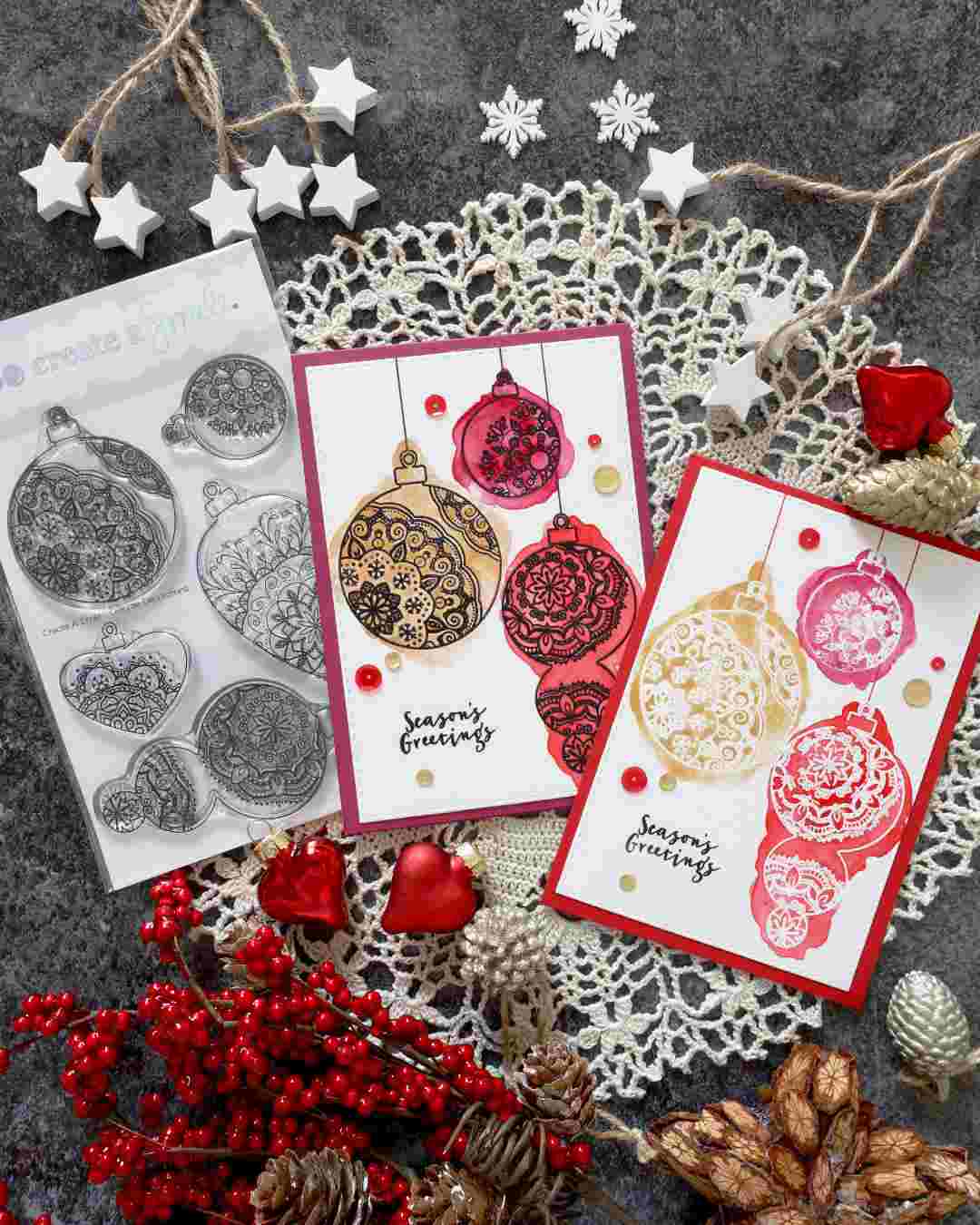 Namaľujte si vlastné vianočné pohľadnice so sklenenou pečiatkou. Vytvorte si vlastné nápady na remeslá pre začiatočníkov