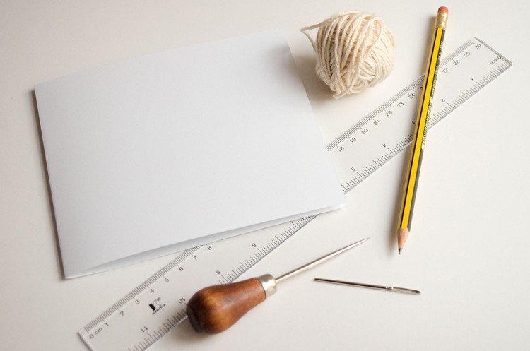 materiály vianočné pohľadnice vyšívacia ihlová niť stech šidlo