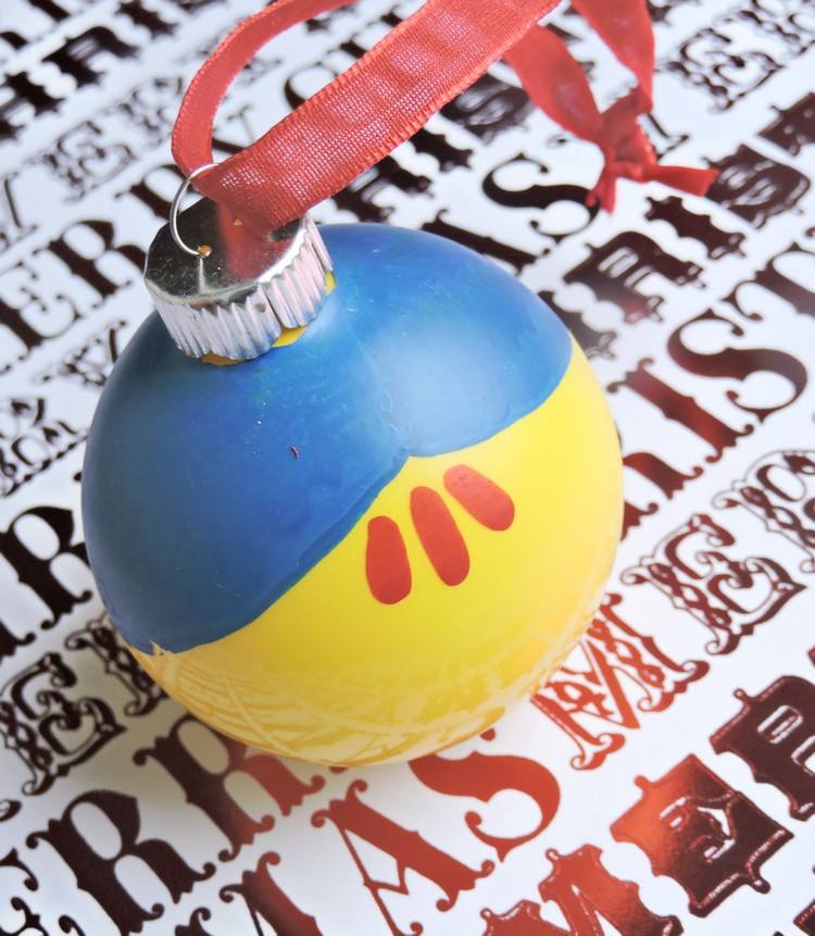 Snehulienka inšpirovaná nápadom na vianočnú guľu od Disney