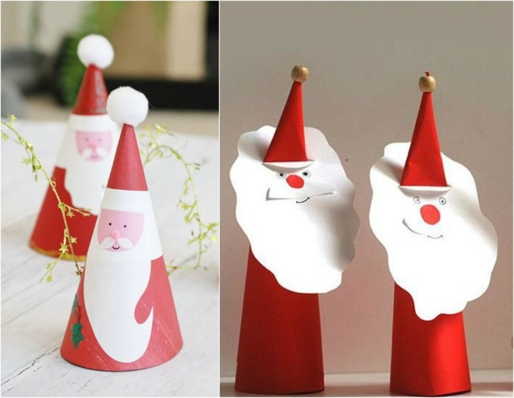 deti drotár vianočné santa doložky papier