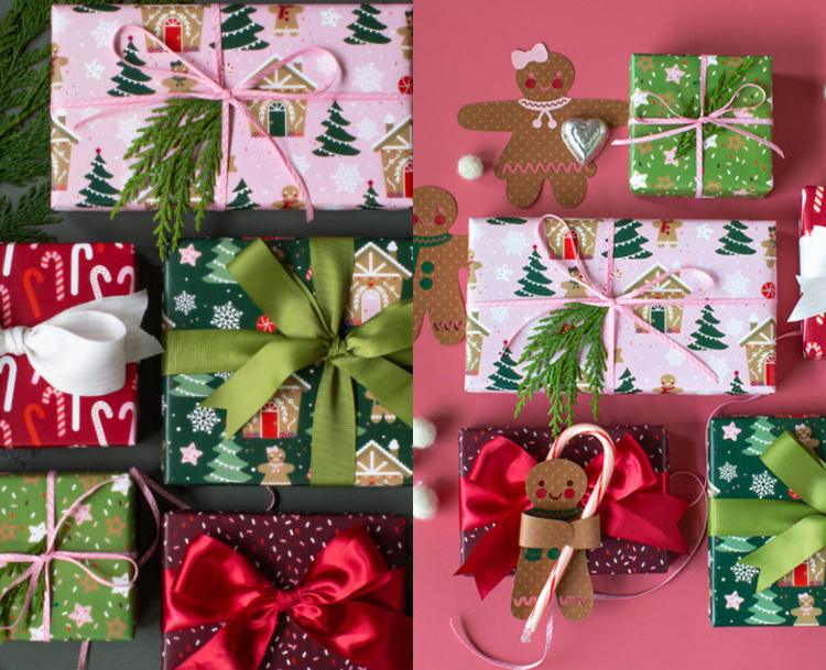 Vyrobte si vianočné obaly sami a nakreslite si návod
