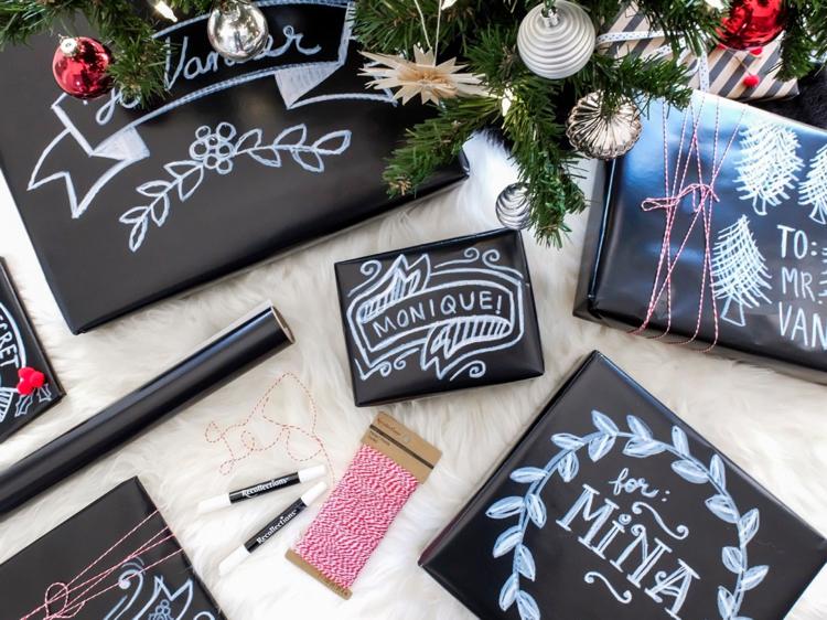 Vyrobte si darčekové balenie sami Udržateľné nápady na darčekové balenie s tabuľovým papierom si vyrobte sami