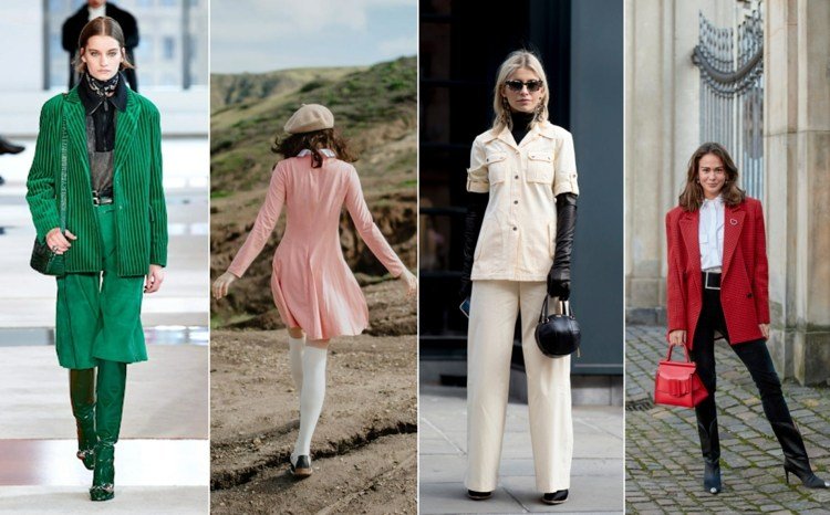 Farby 2020 v móde na jeseň a zimu - nadčasové a elegantné