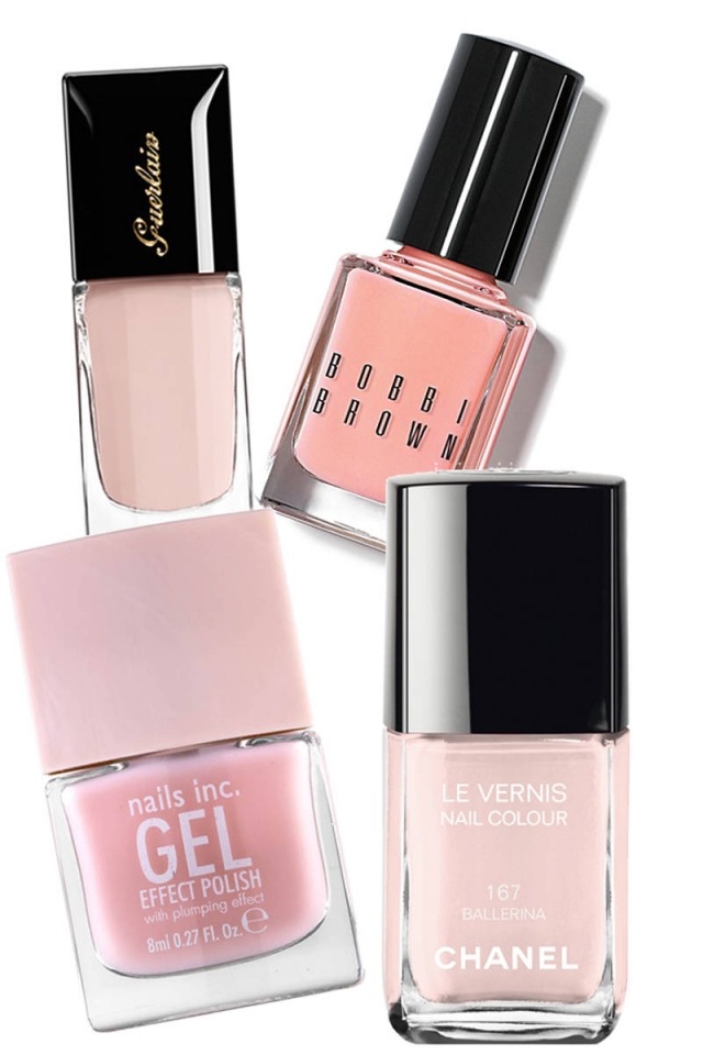 Táto jemná farba sa odporúča na svadobné príležitosti elle-lak na nechty-svetlé farby-svetlá-móda