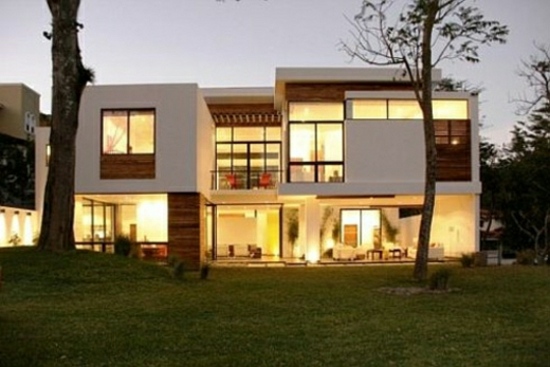 moderná architektúra rodinný dom