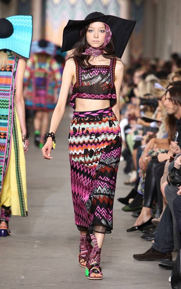 Missoni Fashion Show Textures Patterns Home Collection See