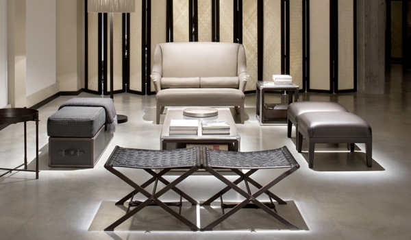 bottega veneta módny návrhár dizajnérsky nábytok