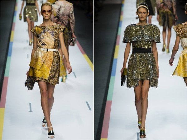 Fendi fashion fashion week podobný štýl Domáce kolekcie