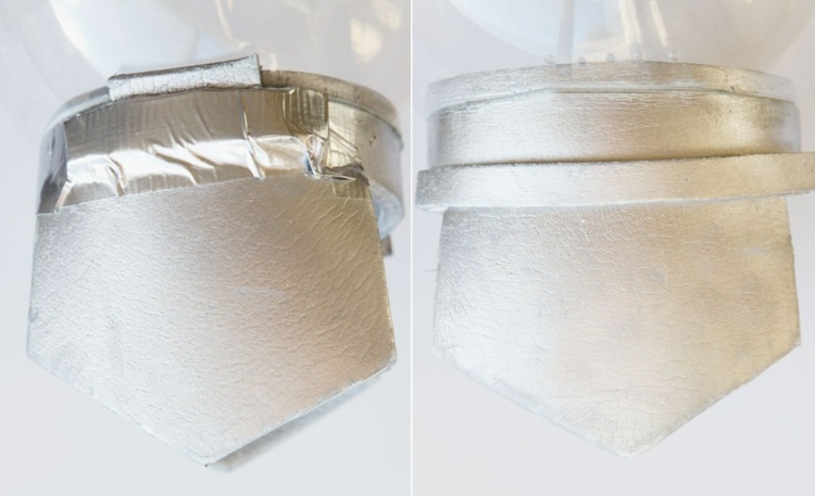 Tinker príslušenstvo na karneval - nápad a návod na kozmonautskú prilbu