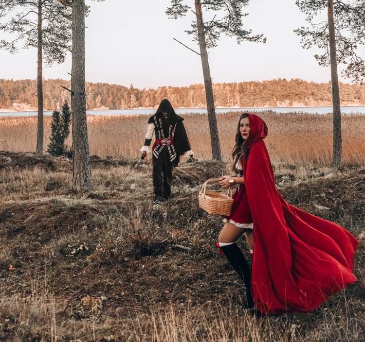 Nápady na kostýmy s pelerínami alebo plášťmi, ktoré vás zahrejú - Červená čiapočka, Batman, Rytier