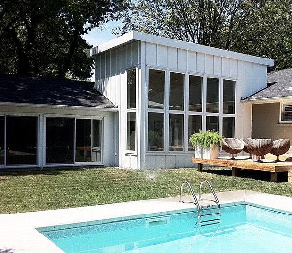 moderné záhradné stoličky vonkajší priestor bublinkové kreslo k bazénu