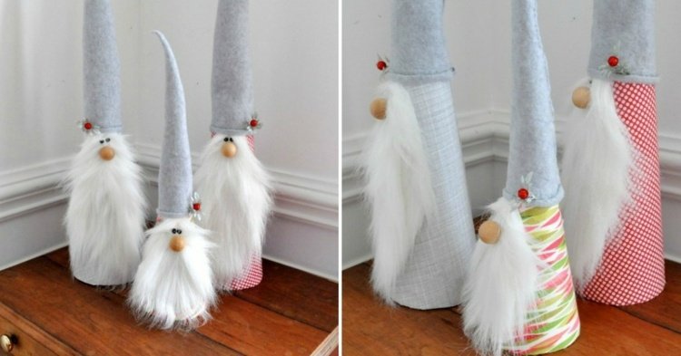 Imp-drotár-trpaslíci-urob si sám-cítil-šedá-klobúk-diy