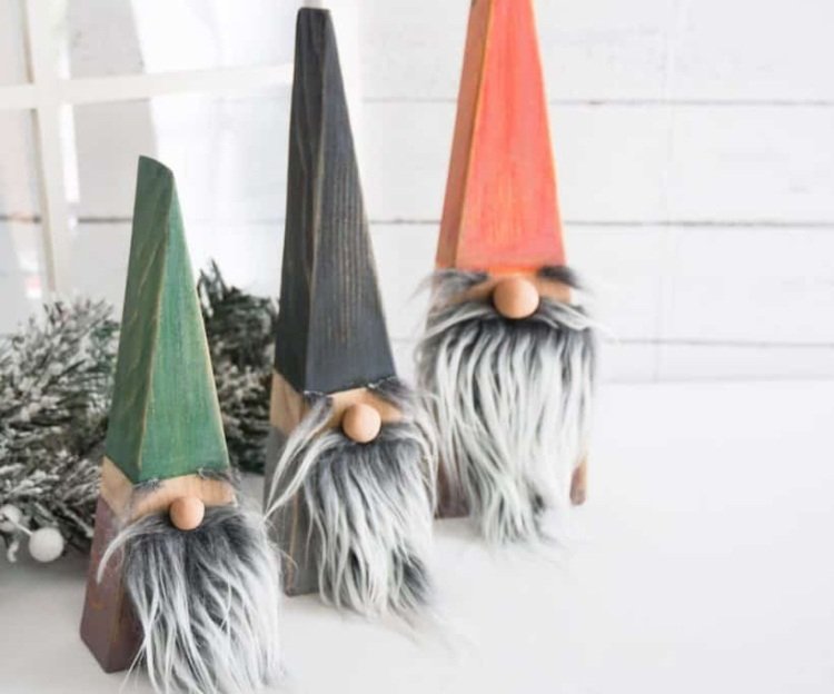 Gnómovia z dreva sami vyrábajú nápady na inštrukcie