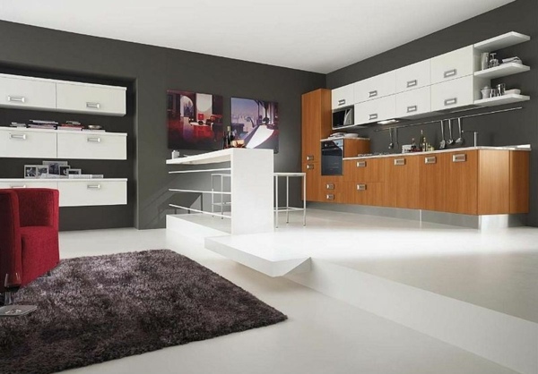 moderný-kuchyňa-interiér-drevený nábytok