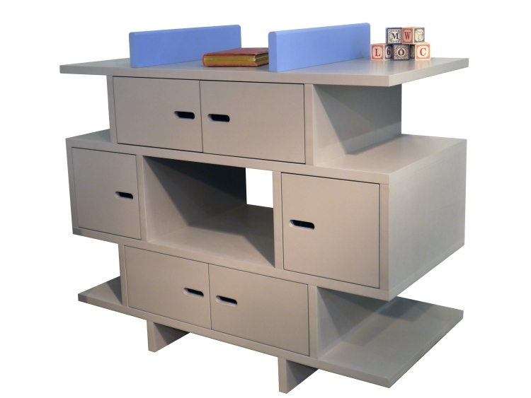 Prebaľovací pult v detskej izbe -madakett-mathy-bols-sivá-priehradka-ofset-dvere-skrinka