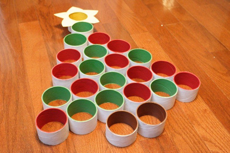 Ručne vyrábaná detská ručná lepiaca páska Tannenbaum