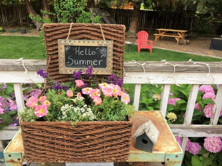 Zasadenie prúteného koša Pokyny k návrhu záhrady Hmyz Hotel DI