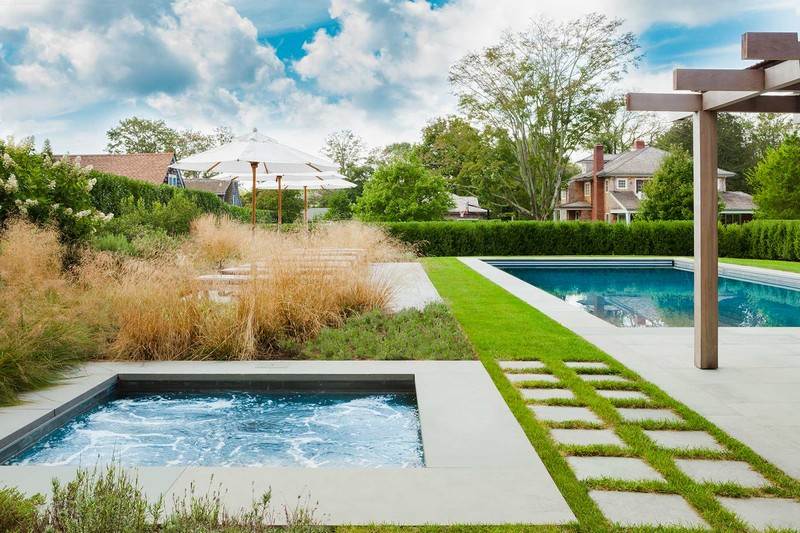 Záhradný dizajn-záhradná cesta-vytvorte-vodné prvky