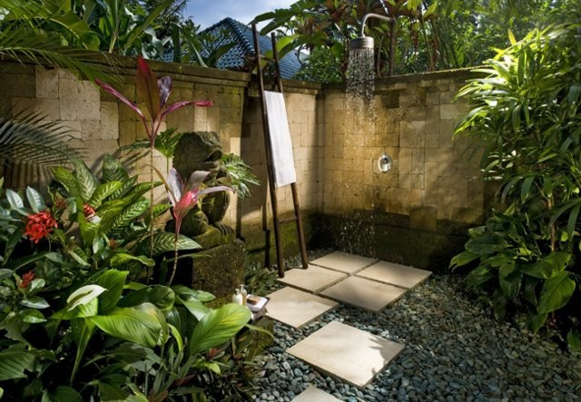 Záhradný sprchový kút nápady nápady záhradný vonkajší priestor