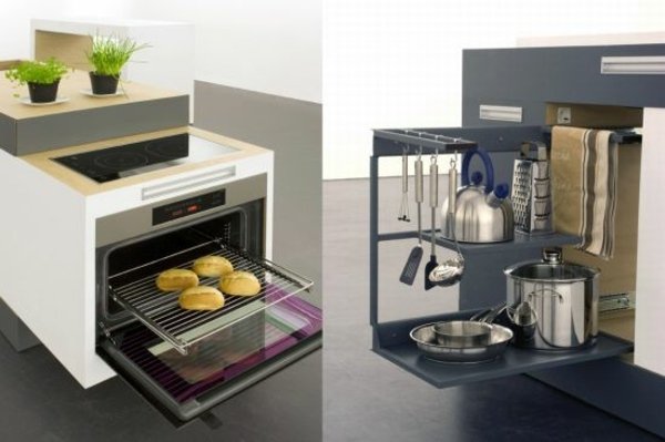 Malá kuchynská linka rúra-kuchynská linka Malý kuchynský nábytok-rúra-kuchyňa-skriňa